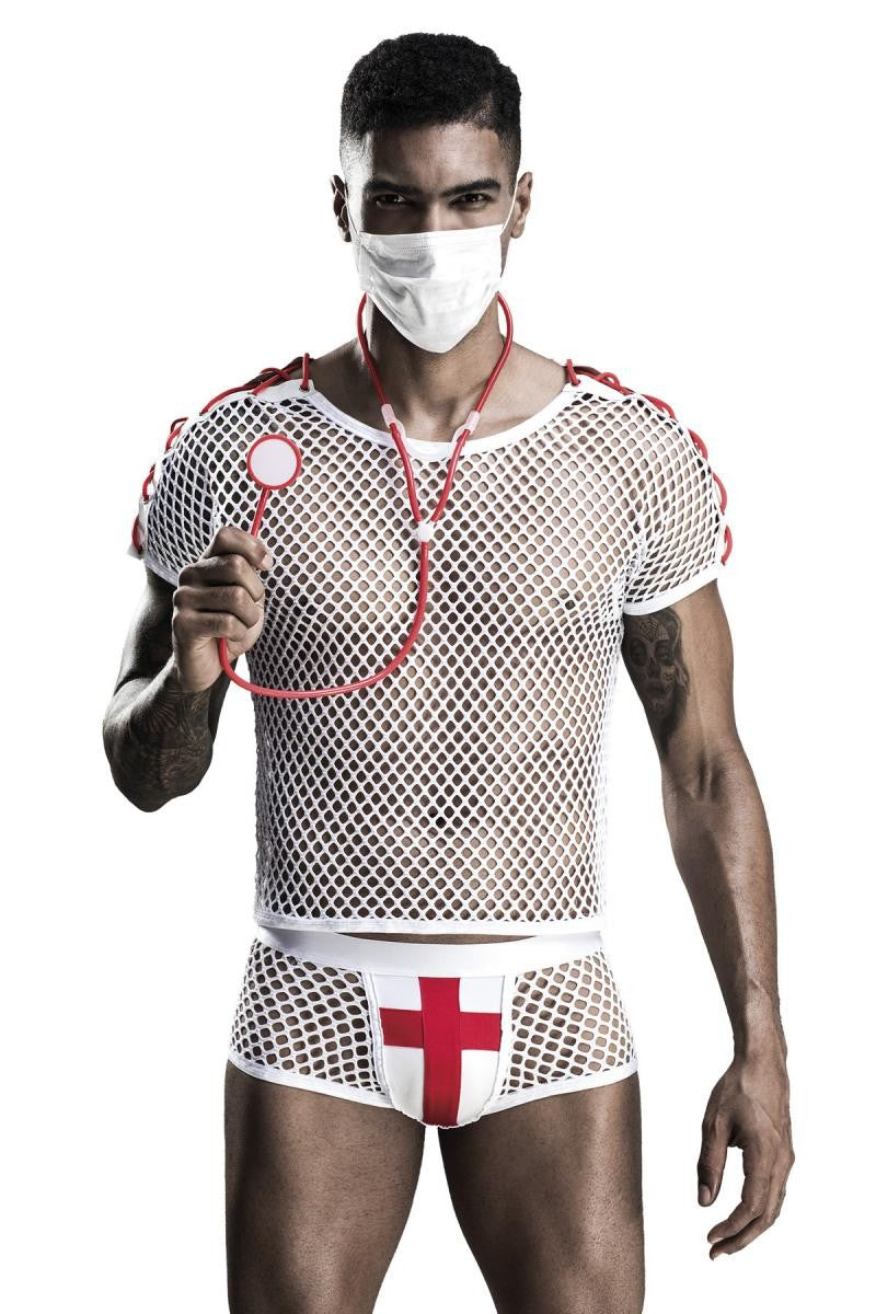 Hot Doctor Kostüm 18273 von Saresia MEN roleplay Hot Doctor Kostüm 18273 von Saresia MEN roleplay